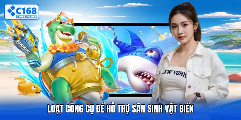 Loạt công cụ để hỗ trợ săn sinh vật biển