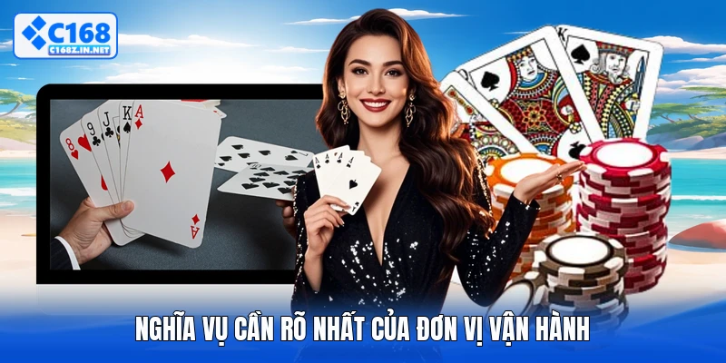 Nghĩa vụ cần rõ nhất của đơn vị vận hành