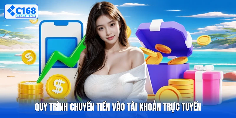 Quy trình chuyển tiền vào tài khoản trực tuyến