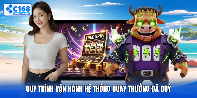 Quy trình vận hành hệ thống quay thưởng đá quý