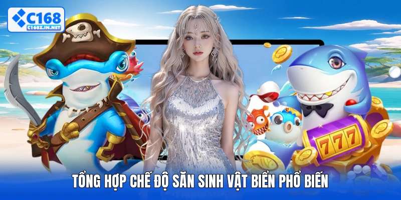 Tổng hợp chế độ săn sinh vật biển phổ biến